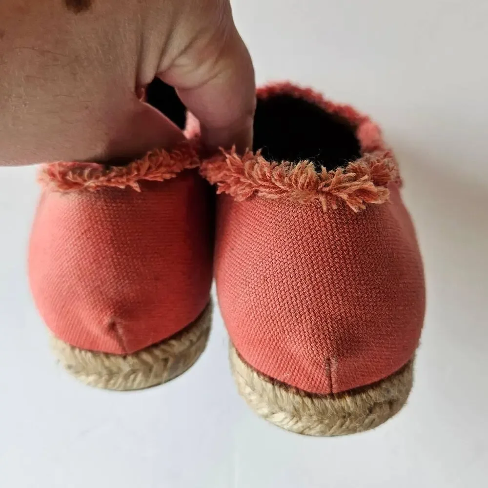 Hunter Adler Espadrille Flats Shoes Slip‎ On Women's 8 Summer Vacation Casual
